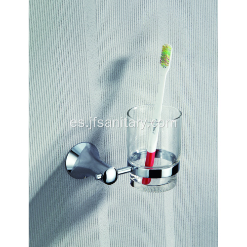 Tenedor de cristal del cepillo de dientes Titular de la taza